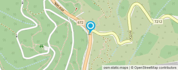 מפת הגעה אל פארק הכרמל