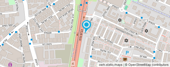 מפת הגעה אל תחנת דלק פז