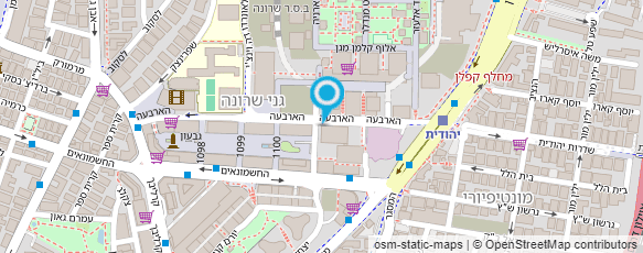 מפת הגעה אל עו"ד שטייף עודד