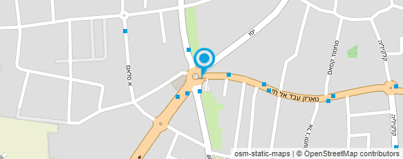 מפת הגעה אל קונדיטוריה עבוד