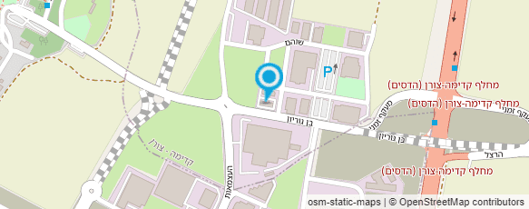 מפת הגעה אל תחנת דלק פז