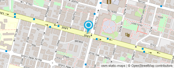 מפת הגעה אל בנק מזרחי טפחות