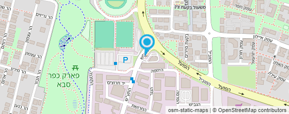 מפת הגעה אל תחנת דלק פז