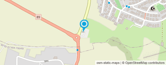 מפת הגעה אל הר מירון