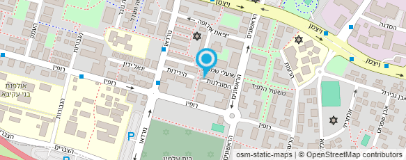 מפת הגעה אל השחזות לתעשיה ירון פולק