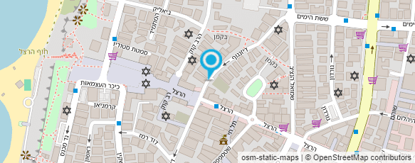 מפת הגעה אל בנק אוצר החייל בע"מ