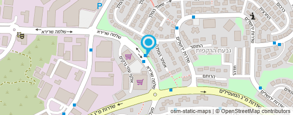 מפת הגעה אל מכבי שירותי בריאות