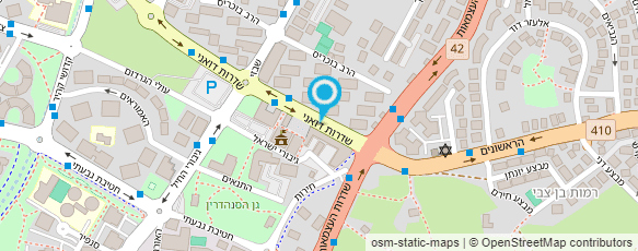 מפת הגעה אל נחום אסתר