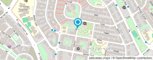 מפת הגעה אל מכבי שירותי בריאות