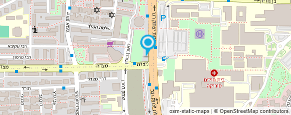 מפת הגעה אל מכבי שירותי בריאות