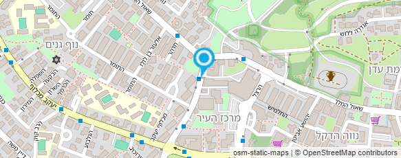 מפת הגעה אל מכולת אורן