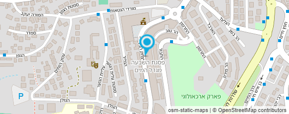 מפת הגעה אל מוקד רפואי בית שמש