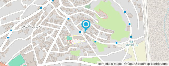 מפת הגעה אל מוקד חרום-מג'דל שמס