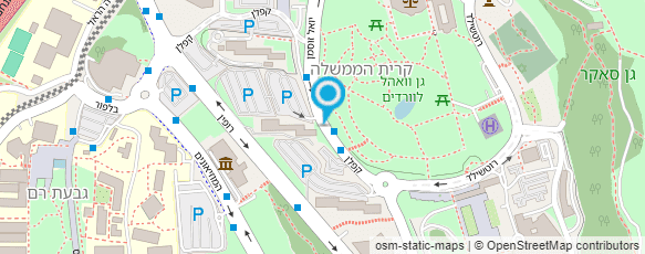 מפת הגעה אל שירות התעסוקה