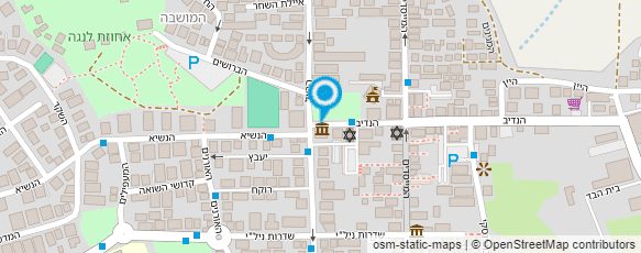 מפת הגעה אל מוזיאון העלייה הראשונה