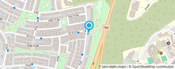 מפת הגעה אל ביביק ויקטור