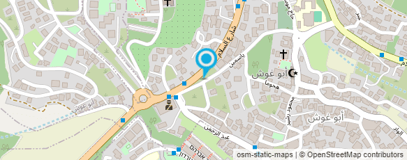 מפת הגעה אל דלתות אבו-גוש