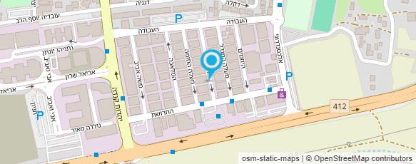 מפת הגעה אל מסגרית בצלאל פרנקל