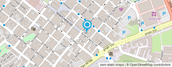 מפת הגעה אל קבב אמונה באר שבע