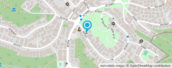 מפת הגעה אל גבעת חן