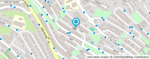 מפת הגעה אל שרות בני