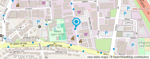 מפת הגעה אל ידיעות השרון