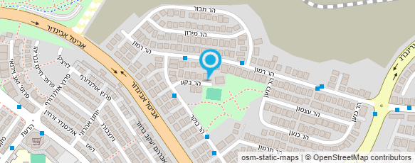 מפת הגעה אל מרכז מעגן