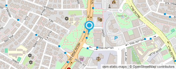 מפת הגעה אל עדאלה המרכז המשפטי לזכויות המיעוט הערבי בישראל