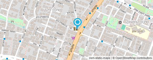 מפת הגעה אל מכון אקטיב