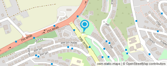 מפת הגעה אל מוסך הללויה