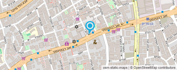 מפת הגעה אל עו"ד בן יוסף ירון