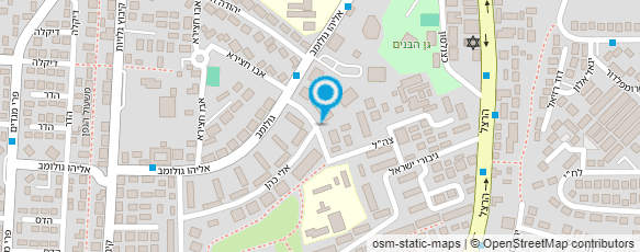 מפת הגעה אל המועצה הדתית-לשכת הרבנות