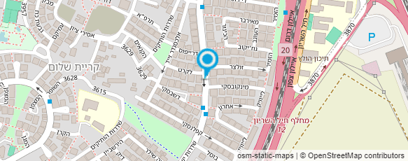 מפת הגעה אל הובלות ניסן