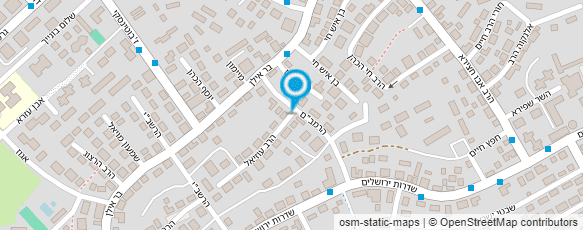 מפת הגעה אל תלמוד תורה ממ"ד חב"ד