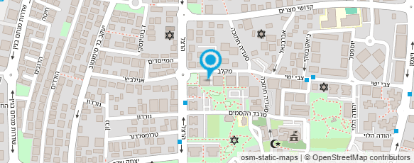 מפת הגעה אל גן לאה