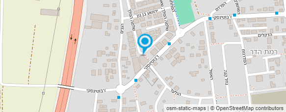 מפת הגעה אל ד"ר קשטן אורנה