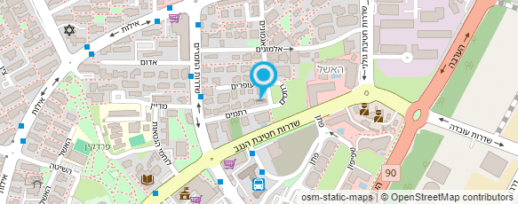 מפת הגעה אל ערד שרותי ניקיון בע"מ