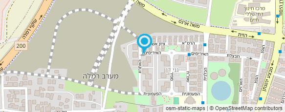 מפת הגעה אל לאה גבע