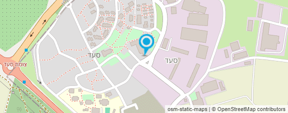 מפת הגעה אל מעוז מול עזה