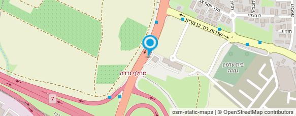 מפת הגעה אל מלון המושבה