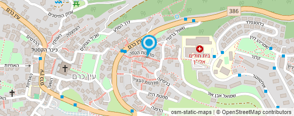 מפת הגעה אל בית מרקחת בית צפאפא