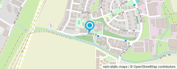 מפת הגעה אל אכסנית נוער ובית הארחה נורדיה