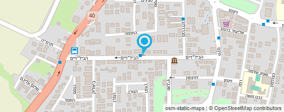 מפת הגעה אל בנק לאומי לישראל בע"מ