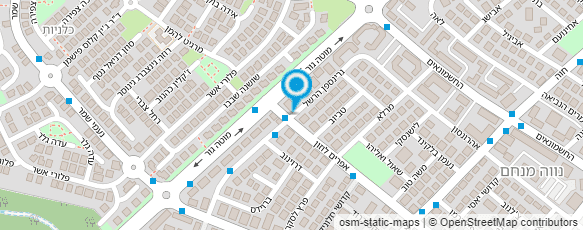 מפת הגעה אל גן הכוכבים