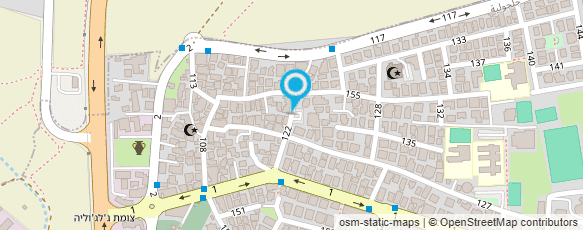 מפת הגעה אל סטודיו אלשמוס