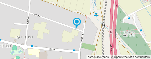 מפת הגעה אל סדנא לפיסול קרמי