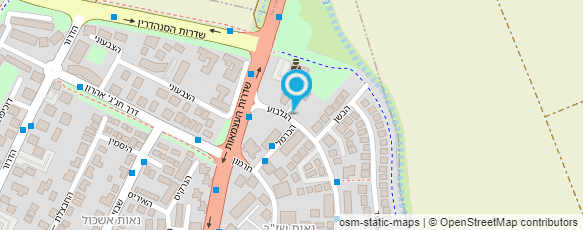 מפת הגעה אל ד.ל מיזוג אויר