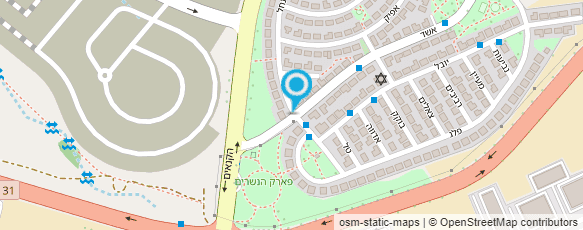 מפת הגעה אל אודי הגנן