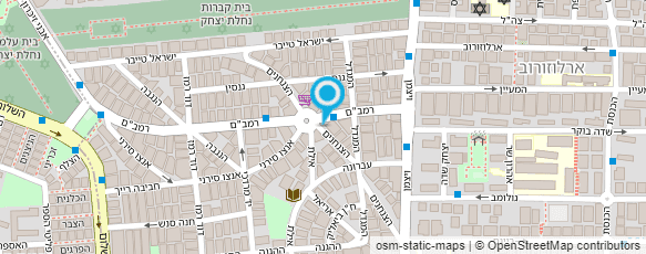 מפת הגעה אל ד"ר טואג אבי