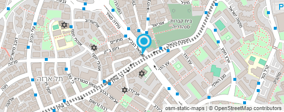 מפת הגעה אל חד פעמית ירושלים בע"מ מפת הגעה אל חד פעמית ירושלים בע"מ